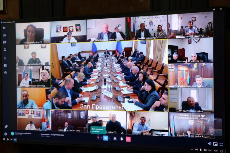 Врип главы Магарамкентского района Нариман Эфендиев принял участие в заседании Межведомственной комиссии Республики Дагестан по противодействию нелегальной занятости