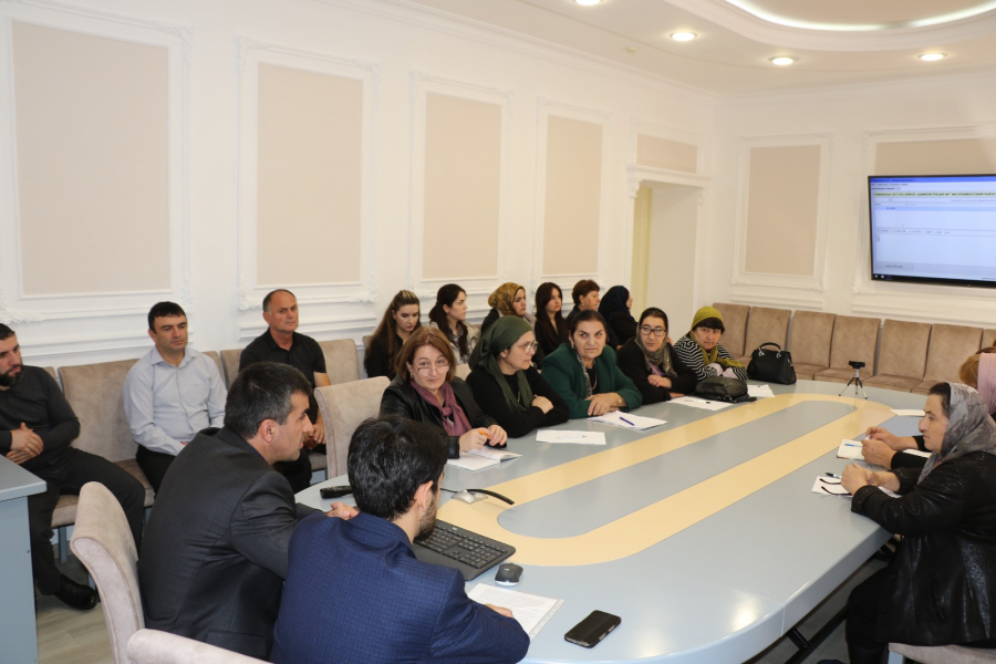 В администрации Магарамкентского района состоялся семинар-совещание с бухгалтерами сельских поселений по вопросу предоставления достоверной отчетности в пенсионное управление