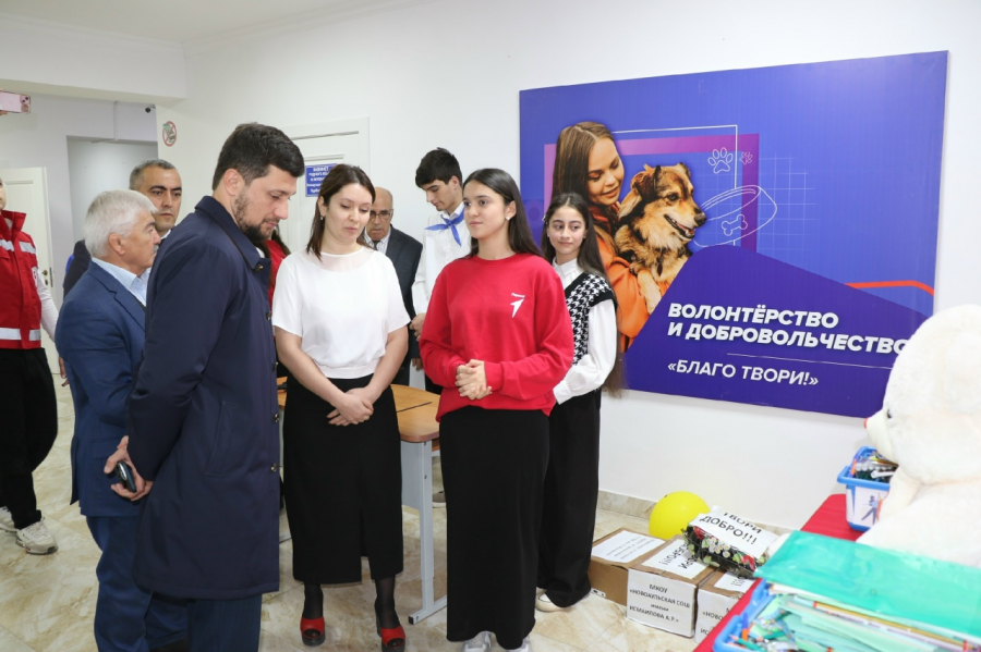 Глава Магарамкентского района Нариман Эфендиев принял участие в конференции местного отделения Движения Первых